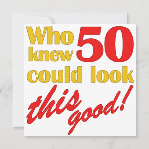 HIlarious 50º Convites de festas de aniversários