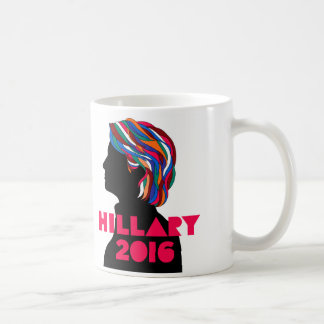 Hillary 2016: Caneca de café retro do design