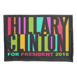 Hillary Clinton colorida 2016 caixas do