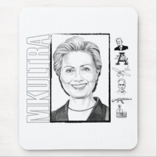 Hillary Clinton MKULTRA Mousepad