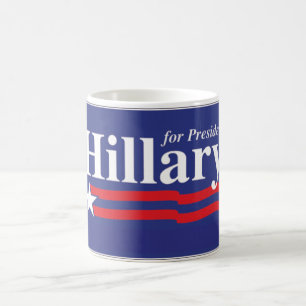 Hillary Clinton para a caneca 2016 do presidente
