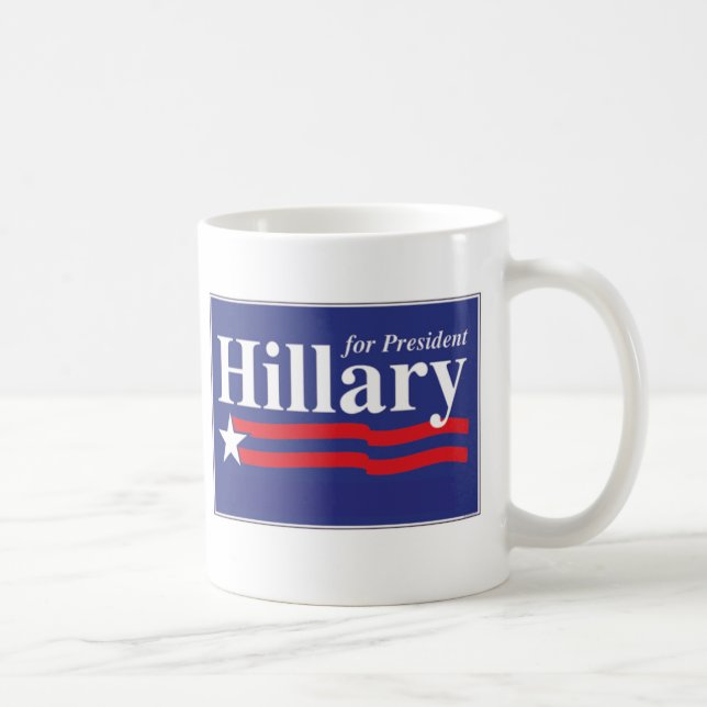 Hillary Clinton para a caneca 2016 do presidente (Direita)