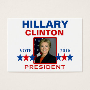 Hillary Clinton para o presidente 2016