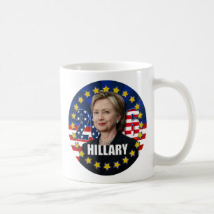 Hillary Clinton para o presidente 2016 caneca