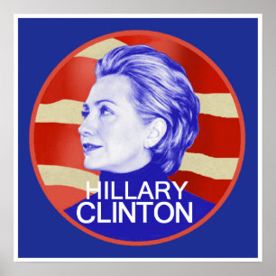 Hillary Clinton POSTER Impressão