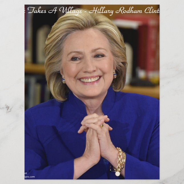 Hillary Clinton Presente Faz uma Aldeia (Frente)
