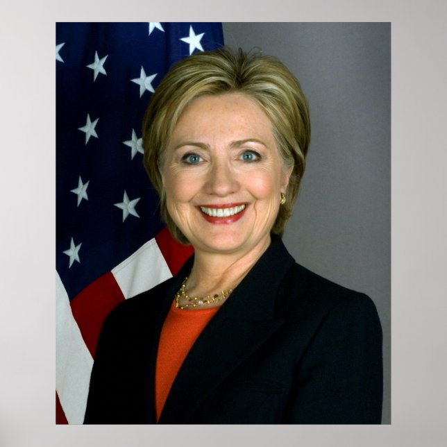 Hillary Clinton Value Poster Paper (Frente)