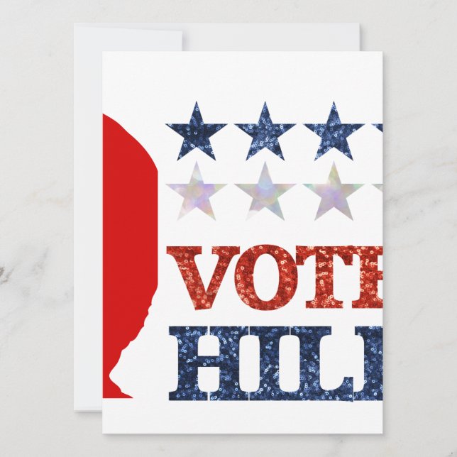 hillary de votação relâmpago (Frente)