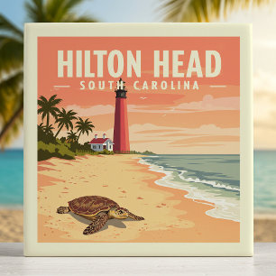 Hilton Head Carolina do Sul Vintage