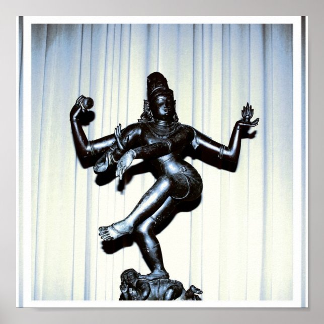 Hindu Shiva Poster (Frente)
