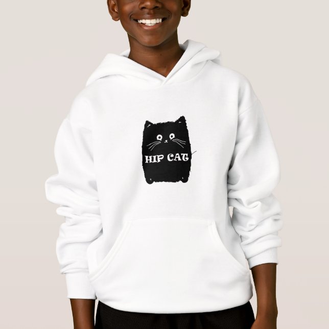 HIP BLACK CAT | DESIGN de amante CATS (Frente)