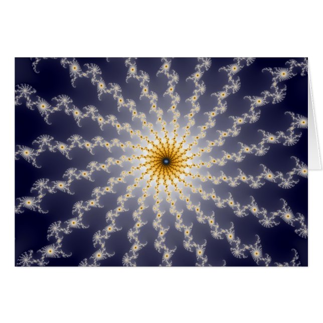 Hiperspace - Cartão Fractal (Frente Horizontal)