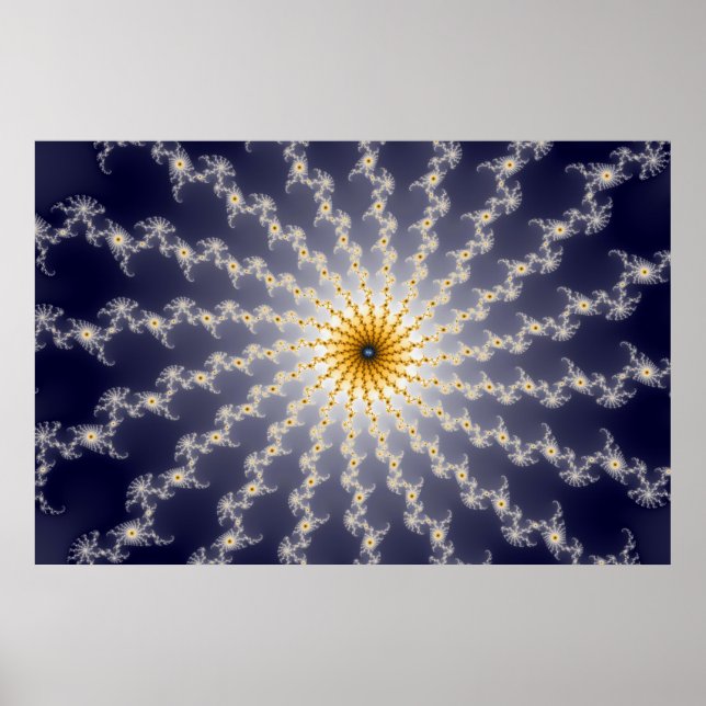 Hiperspace - Fractal Poster (Frente)