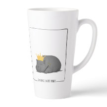 Hipopótamo Pigméia Bebê - Caneca de Café Latte
