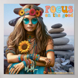 HIPPIE FOCUS NA BOA POSTER