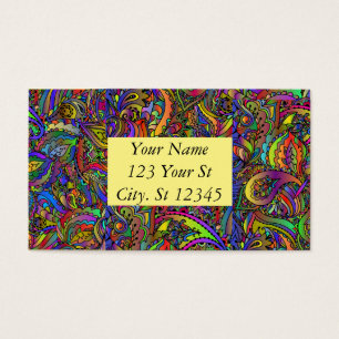 Hippie Groovy Psychedelic Design Thunder_Cove