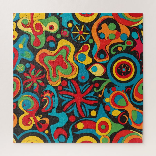 Hippie Quebra-cabeça (Vertical)