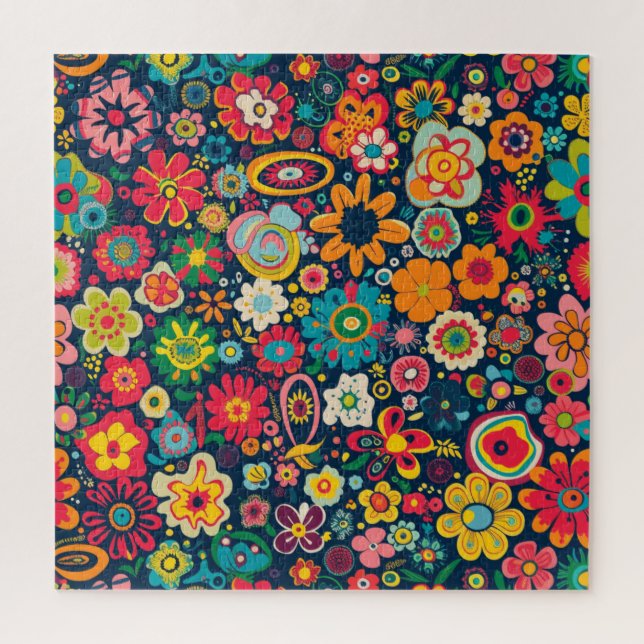 Hippie Quebra-cabeça (Vertical)