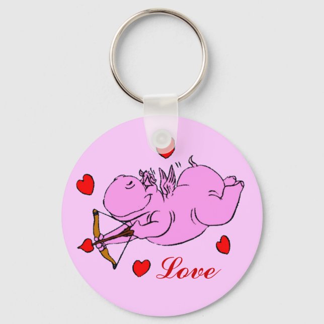 Hippo Love Chaveiro (Frente)