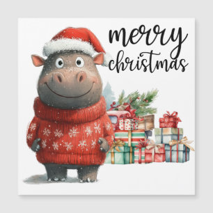 Hippo Natal Pensado para Amantes de os animais