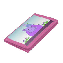 Hippo Roxo com Chapéu