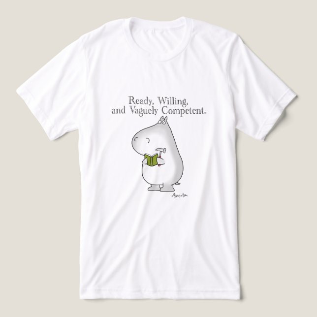 Hippo vagamente competente por Sandra Boynton (Design frontal)