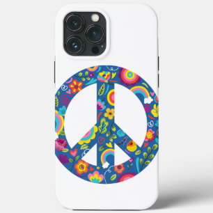Hippy 60s Boho Peace Sign