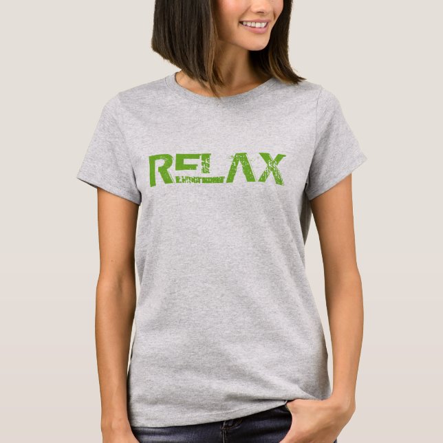 Hipster de camiseta Relaxe com a Trendy do Design (Frente)