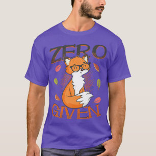 Hipster Raposa Zero Raposa Dada Camisa T