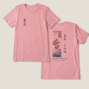 Hiroshige Rosa e Alvéola Arte Japonesa Rosa
