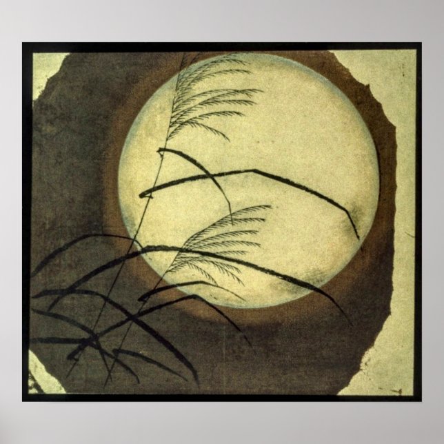 Hiroshige Wind Blown Poster (Frente)