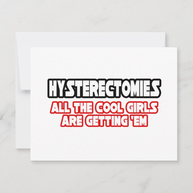 Histerectomias... Meninas Legal (Frente)