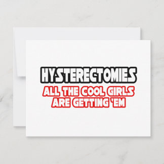 Histerectomias... Meninas Legal