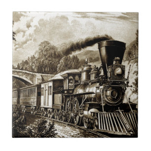 História da locomotiva com motor a vapor