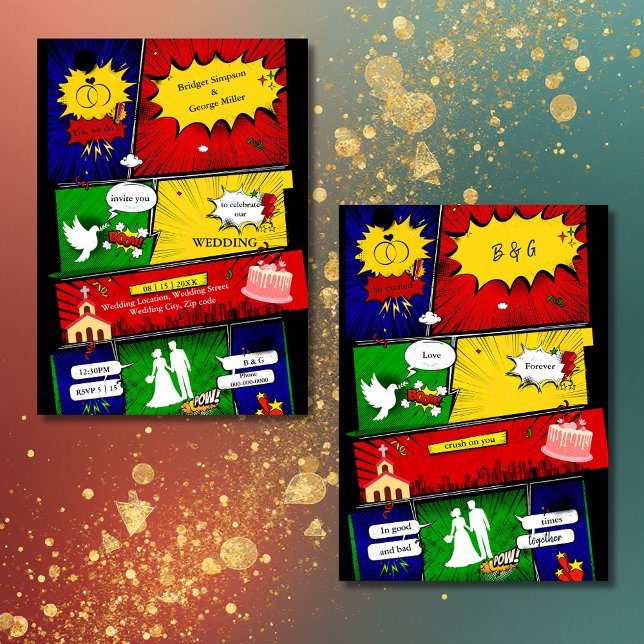 história de casamento retrógrado e divertido (Criador carregado)