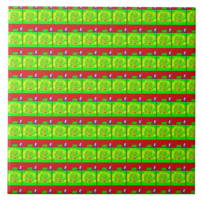 História de Natal Festiva "Feliz" (Frente)