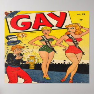 História em quadrinhos alegre - poster da banda