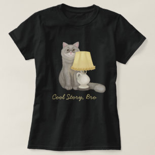 História legal, cara, camiseta