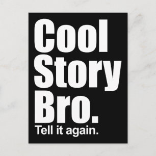 História Legal, Irmão. Cartão Postal