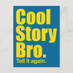 História Legal, Irmão. Cartão Postal