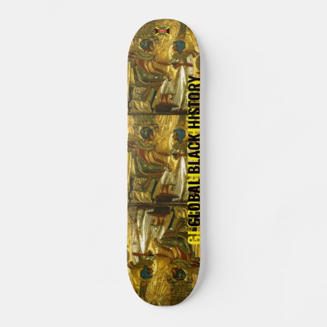 HISTÓRIA NEGRA GLOBAL Skateboard (Frente)