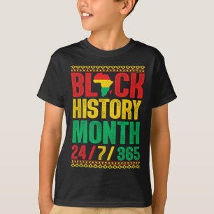 História Negra Mês 247365 Camisa África Para Homen