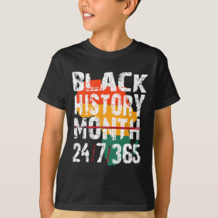 História Negra Mês 247365 Camisa África Para Homen