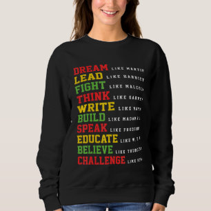 História Negra Mês Camisa Sonha Como Martin T Shir