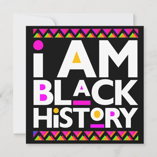 História Negra Mês Heroes Melanin Sonham Como Mart (Frente)