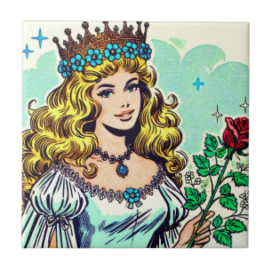 Histórias em quadrinhos da Princesa Bonita Vintage