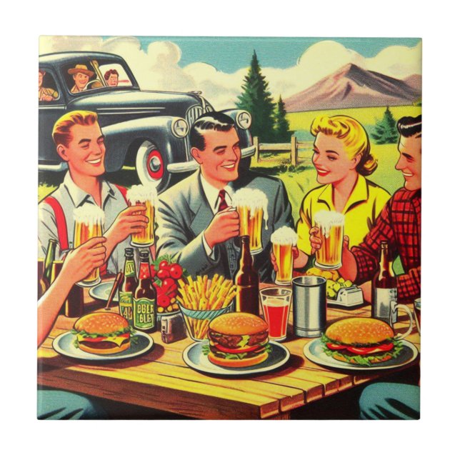 Histórias em quadrinhos de Retro Picnic (Frente)