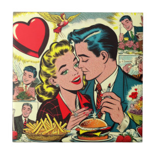 Histórias em quadrinhos do Casal Retro Love