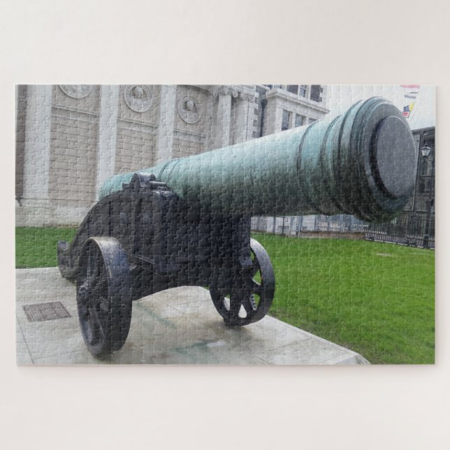Histórica de Cannon Jigsee Quebra-cabeça (Horizontal)