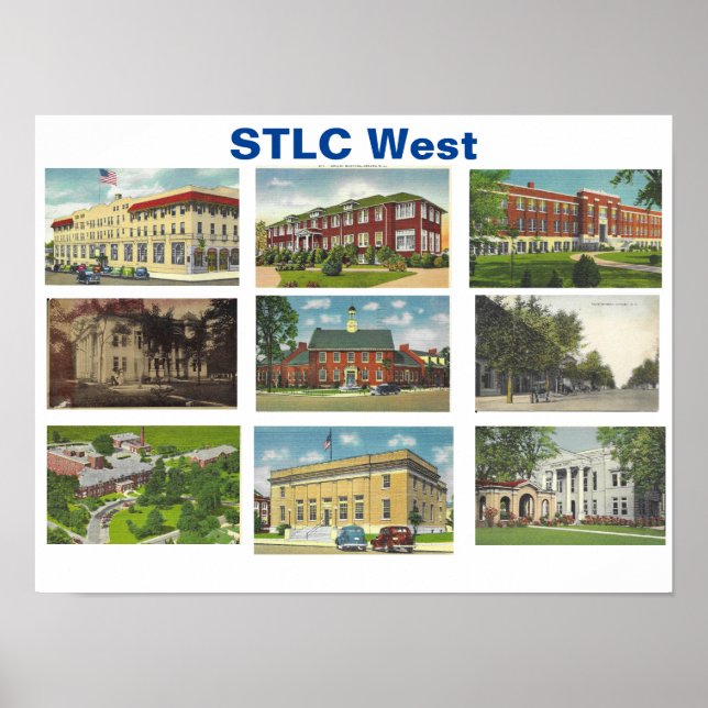 Histórica Shelby NC Poster (Frente)
